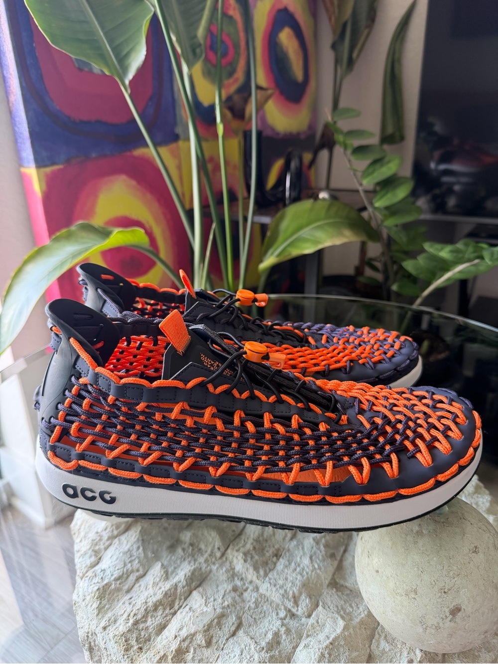 Nike ACG Watercat+ Bright Mandarin Gridiron Men’s Size 11 CZ0931-001